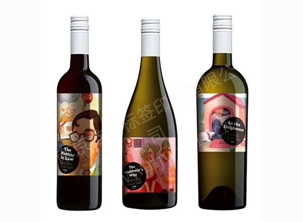 Label of liquor